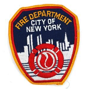 Pre 9-11 NYFD City of New York Fire Department Patch - Twin Towers